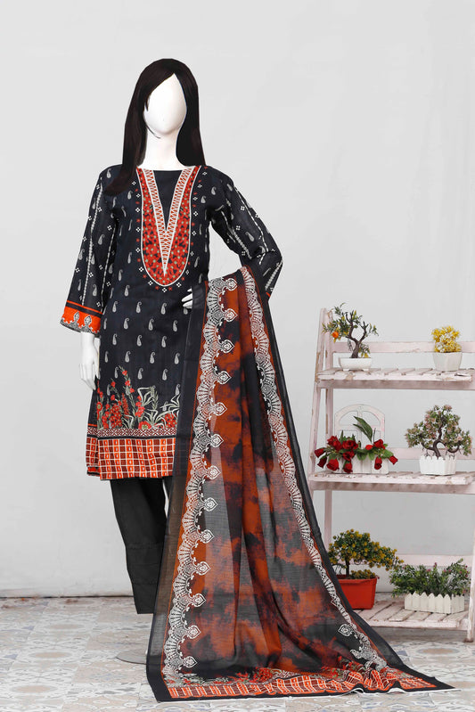 Printed Lawn Unstitched 3 Piece - 11220503