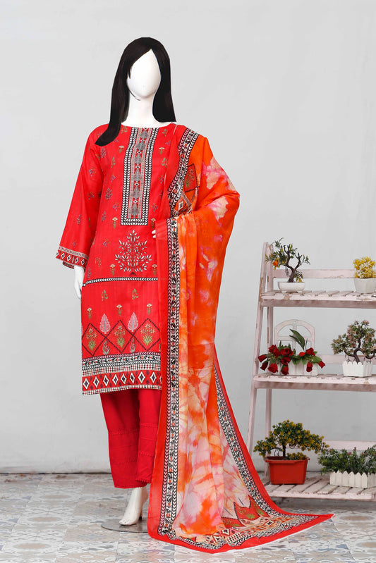 Printed Lawn Unstitched 3 Piece - 11220509