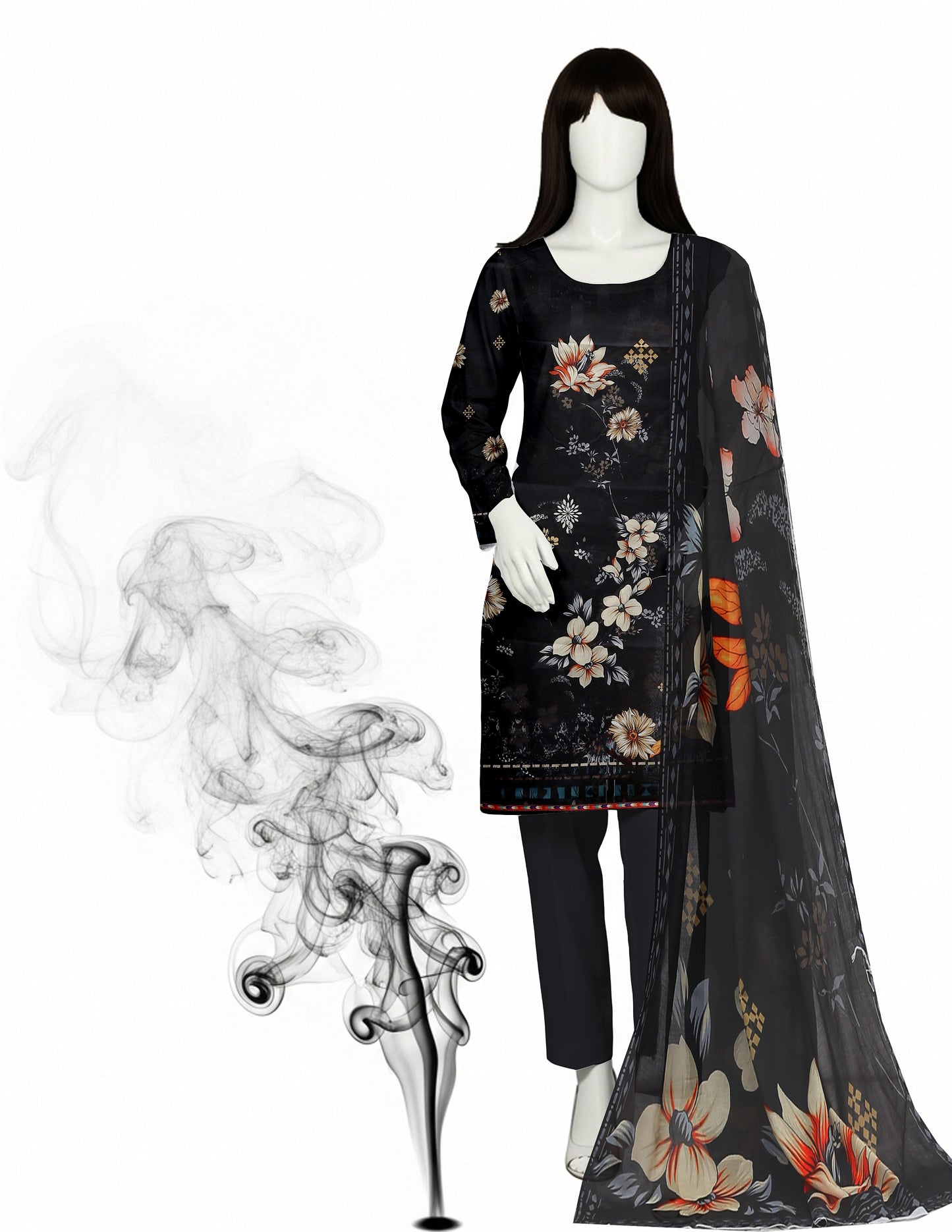Printed Lawn Unstitched 3 Piece - 11661101