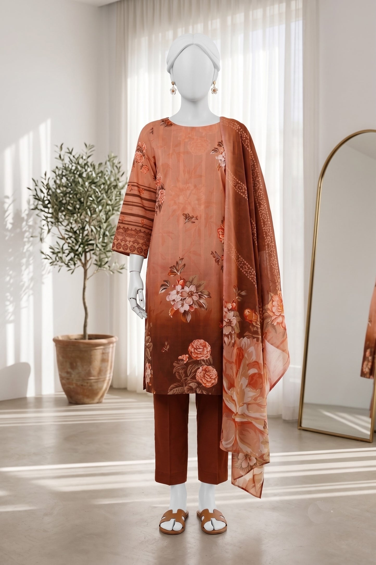 Printed Lawn Unstitched 3 Piece - 12661401