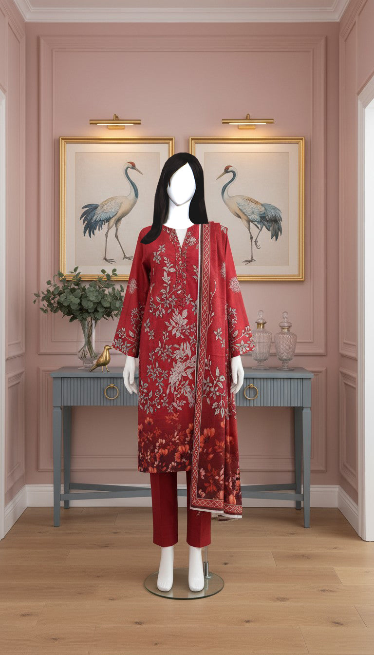 Printed Lawn Unstitched 3 Piece - 11330201