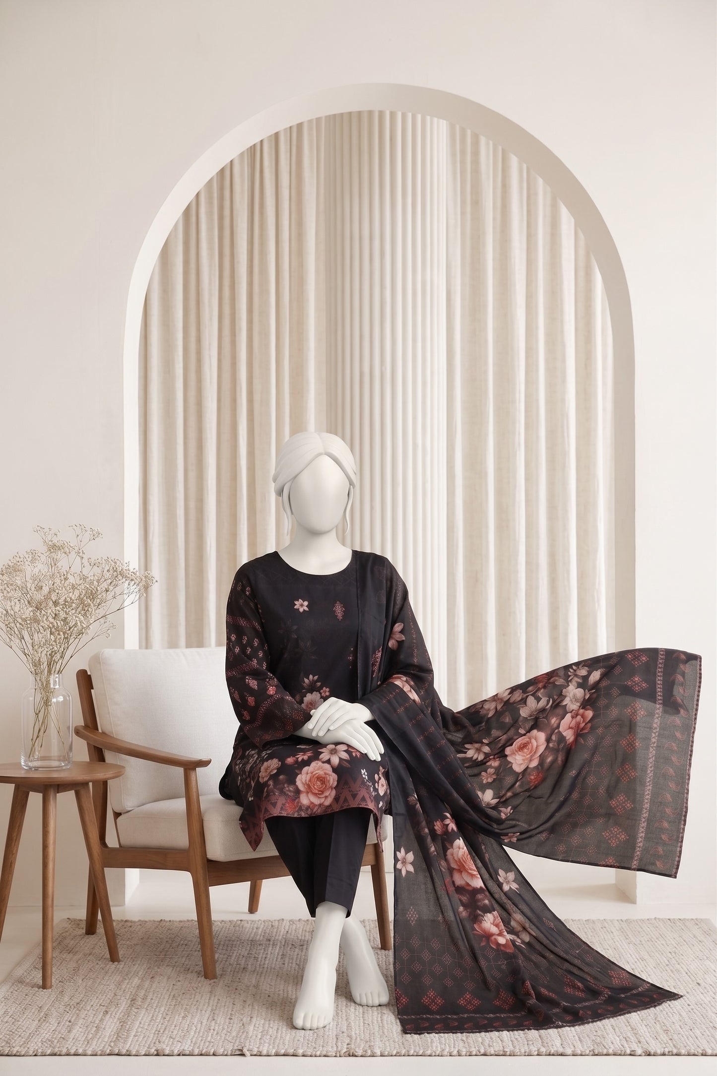 Printed Lawn Unstitched 3 Piece - 124890701