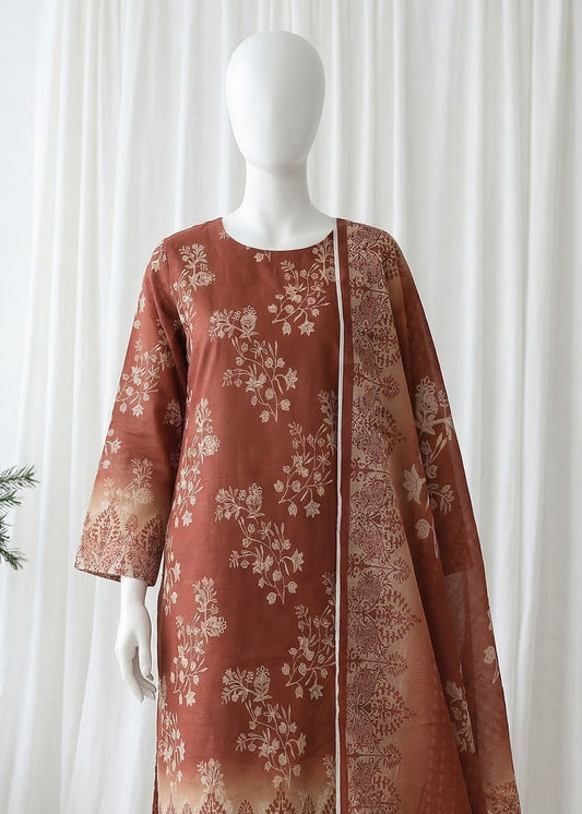 Printed Lawn Unstitched 3 Piece - 11430310