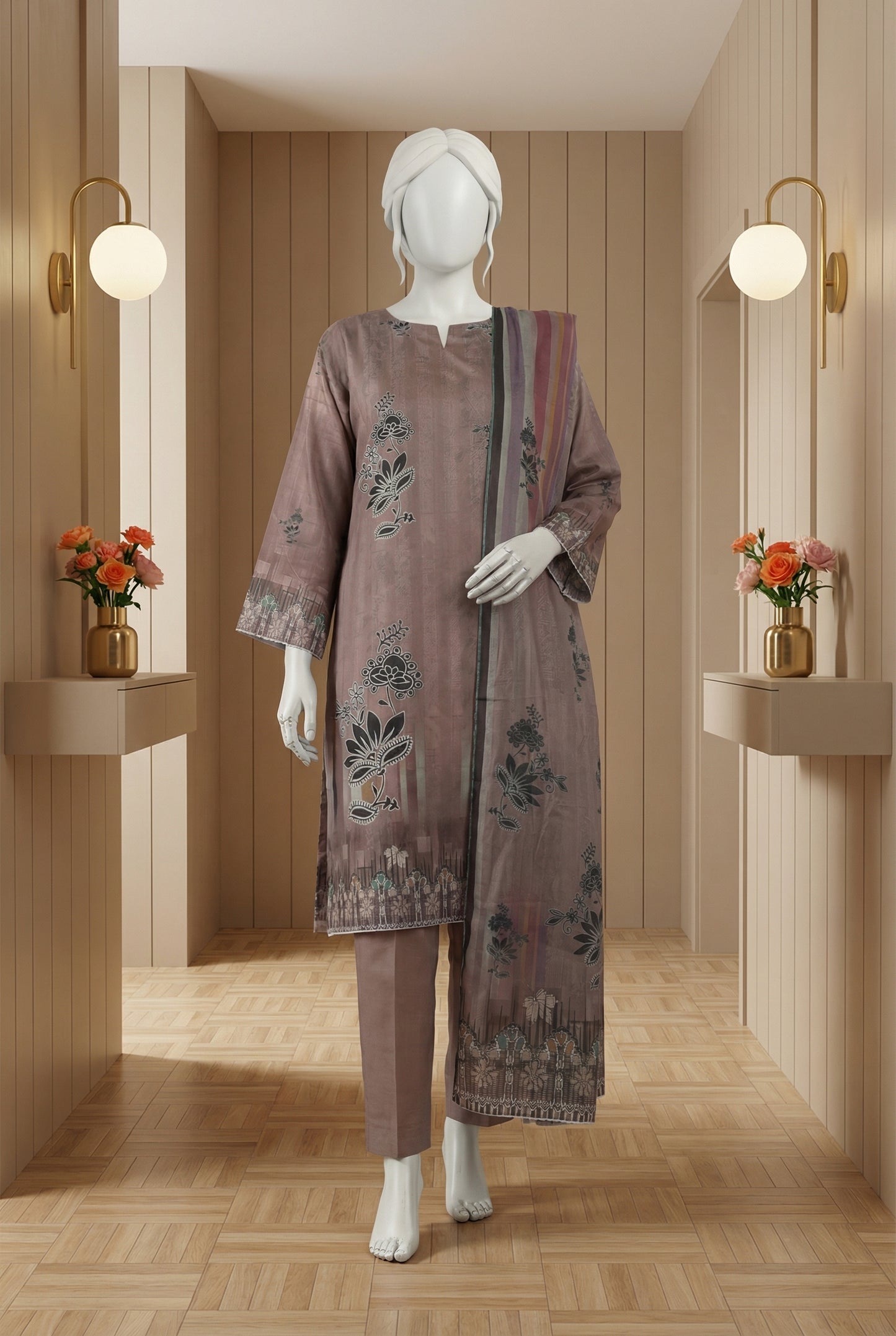 Printed Lawn Unstitched 3 Piece - 12480703