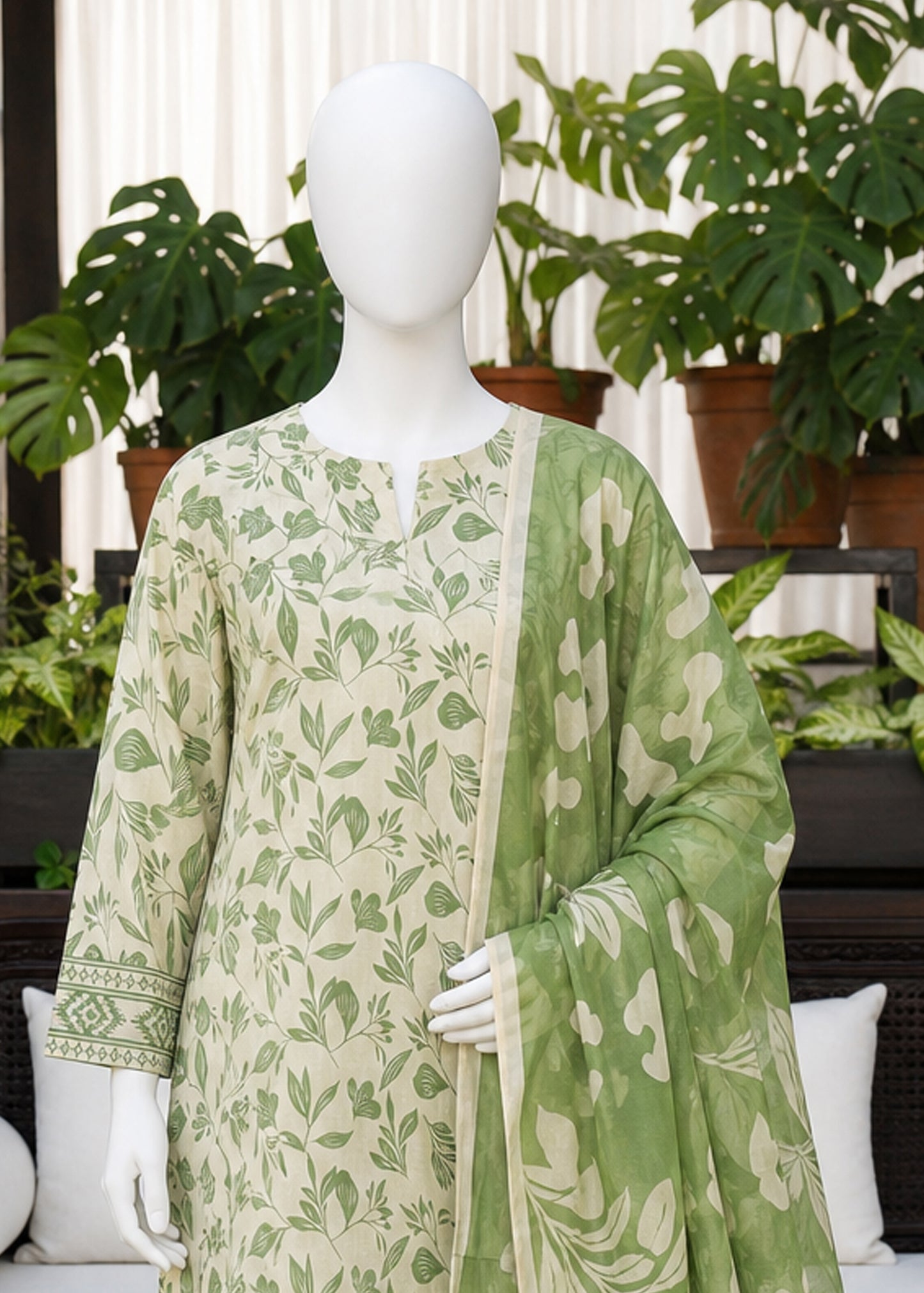 Printed Lawn Unstitched 3 Piece - 12520201