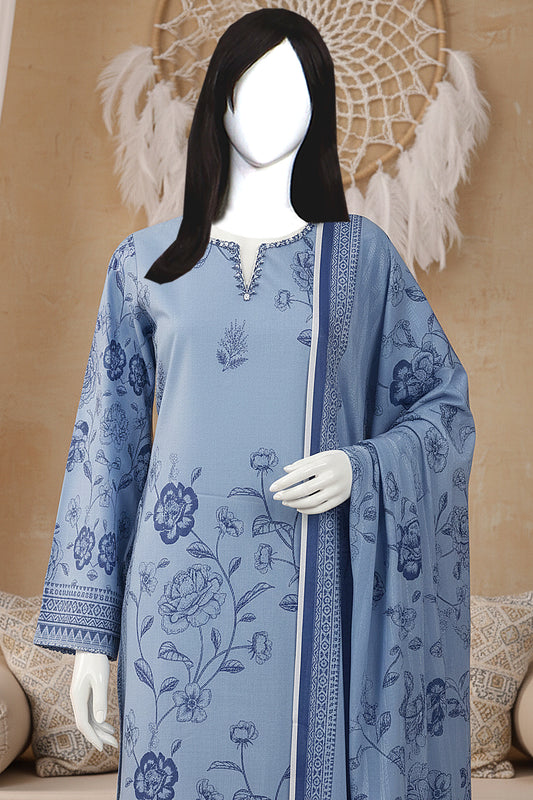Printed Lawn Unstitched 3 Piece - 12180106