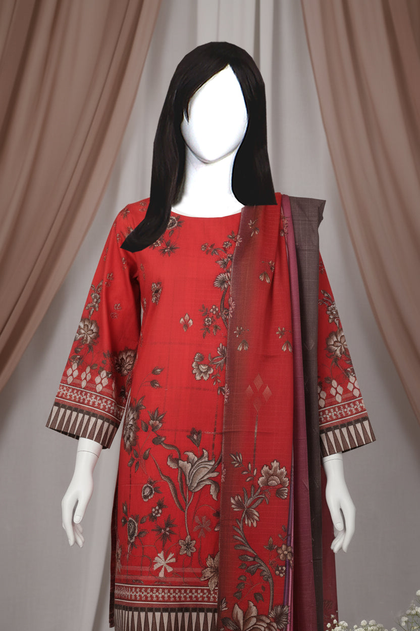 Printed Lawn Unstitched 3 Piece - 11130102