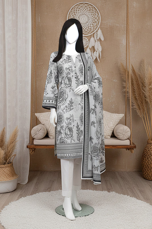 Printed Lawn Unstitched 3 Piece - 12180105