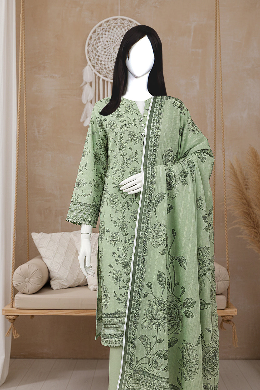 Printed Lawn Unstitched 3 Piece - 12180104