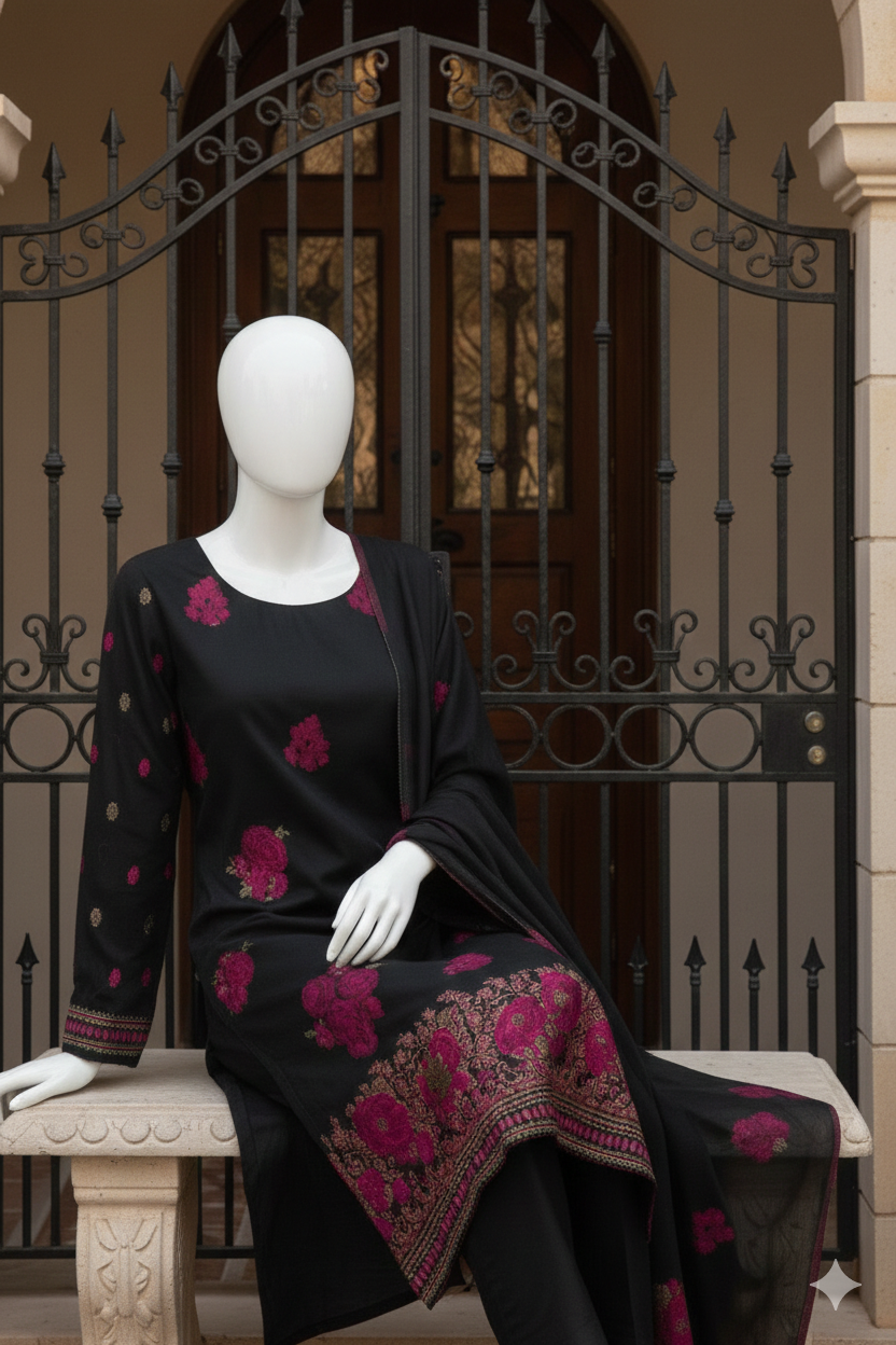 Printed Lawn Unstitched 3 Piece - 11321101