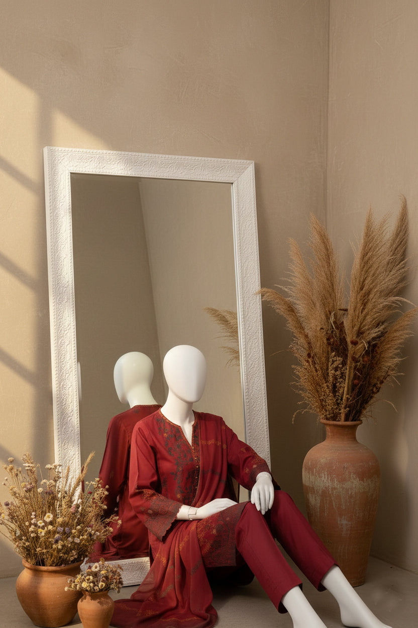 Printed Lawn Unstitched 3 piece - 11340106