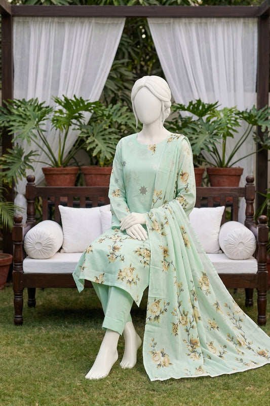 Printed Lawn Unstitched 3 Piece - 12540808