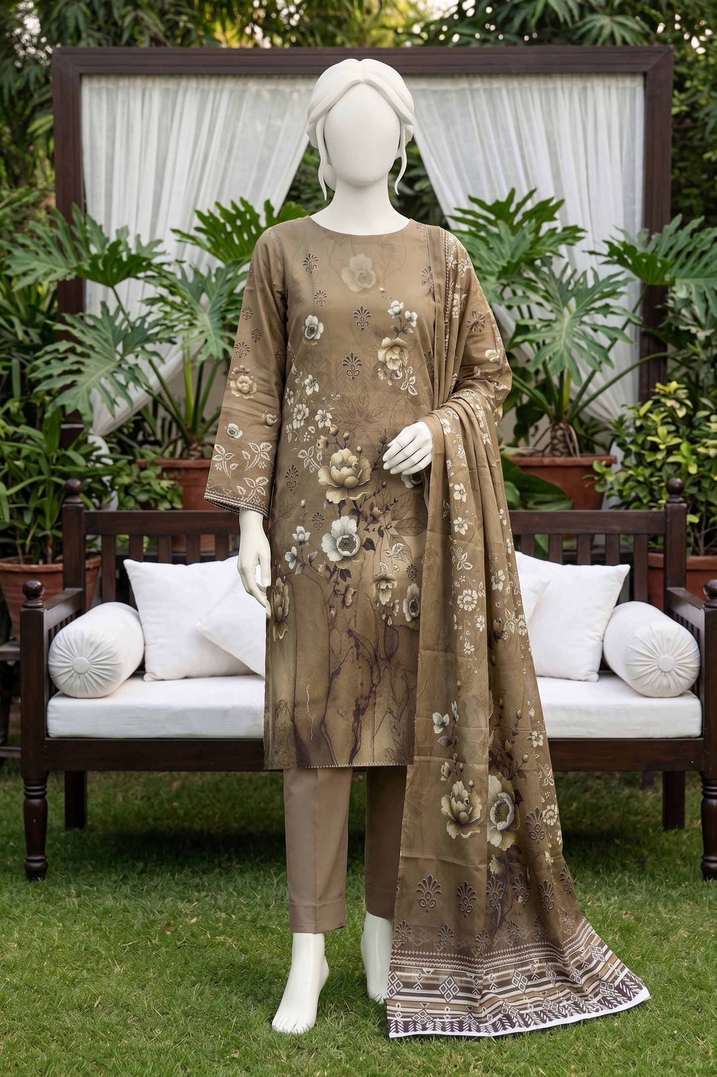 Printed Lawn Unstitched 3 Piece - 12530910