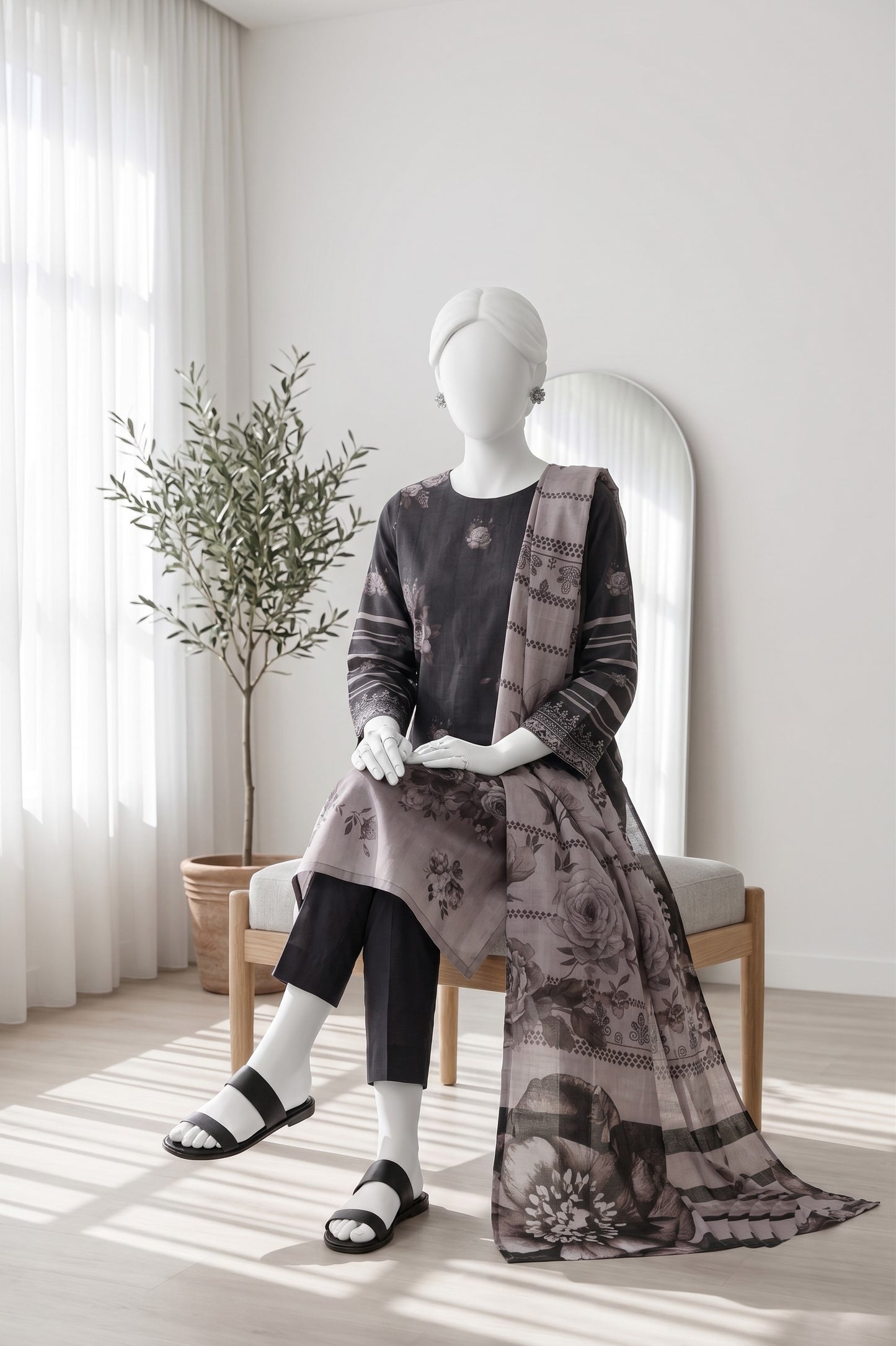 Printed Lawn Unstitched 3 Piece - 12661410