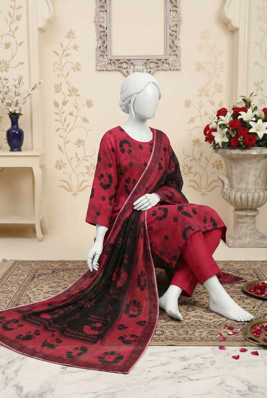Printed Lawn Unstitched 3 Piece - 12500309