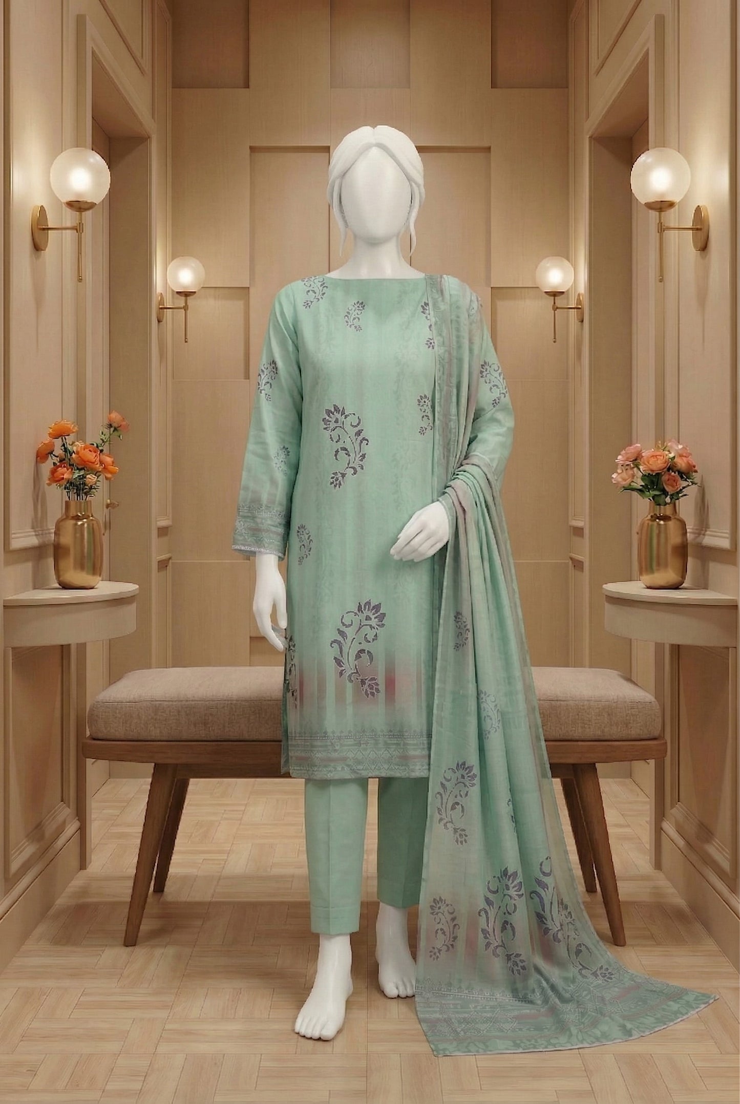 Printed Lawn Unstitched 3 Piece - 12480710