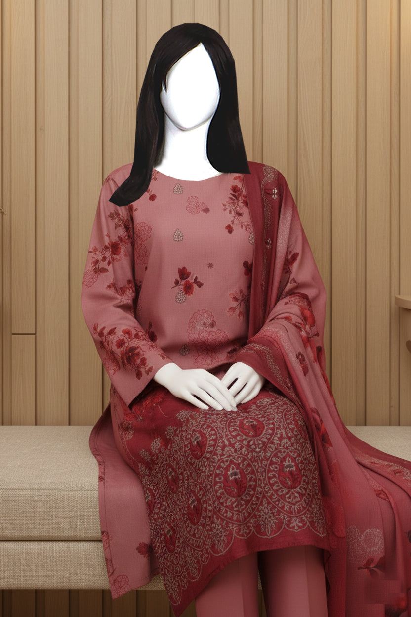 Embroidered Lawn Unstitched 3 Piece - 11250204