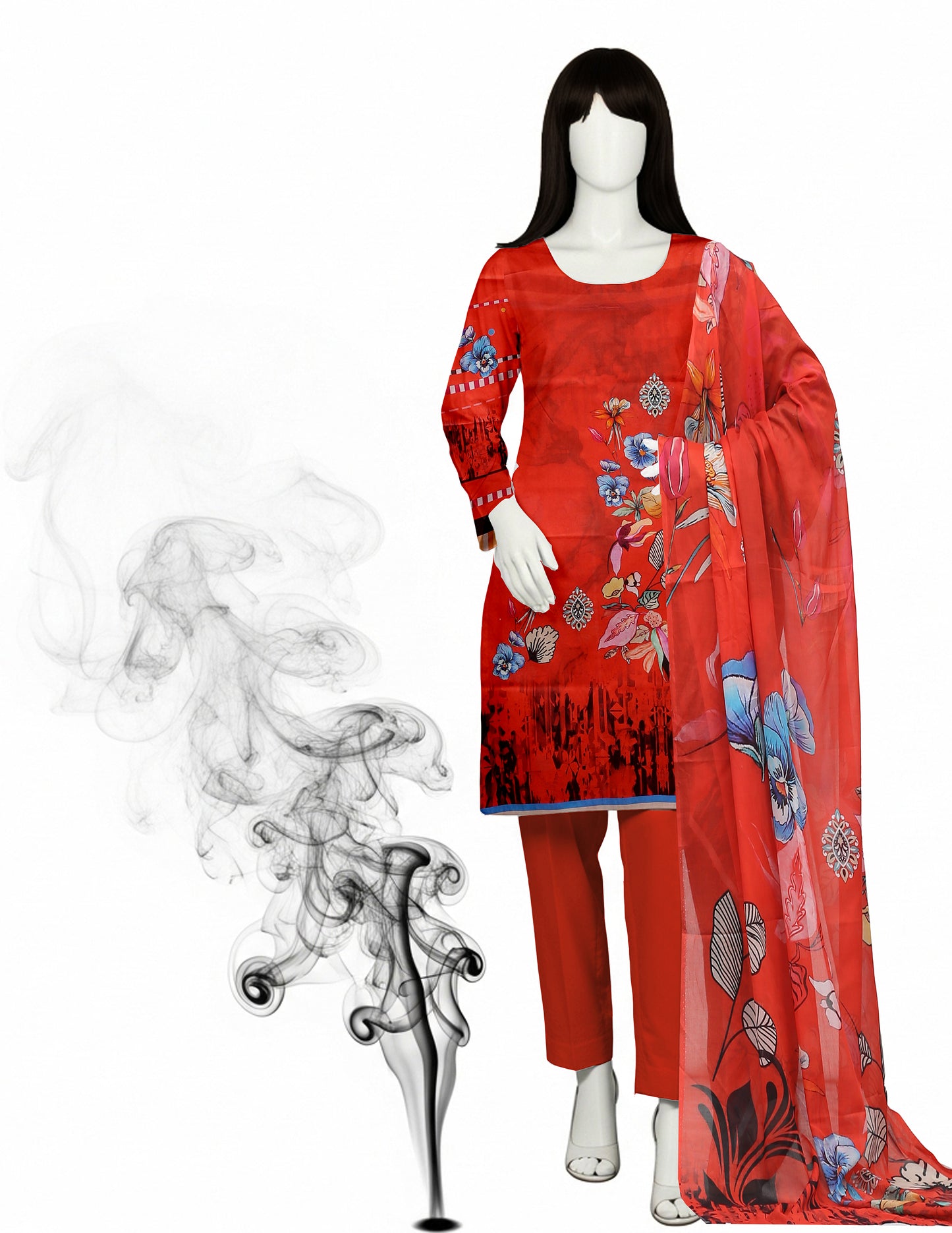 Printed Lawn Unstitched 3 Piece - 11661110