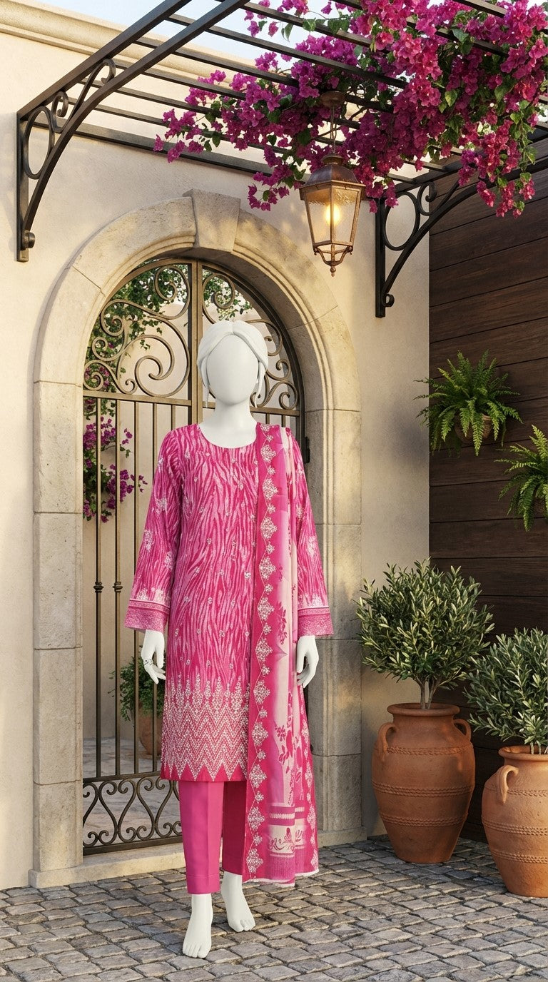 Embroidered Unstitched 3 piece - 11250105