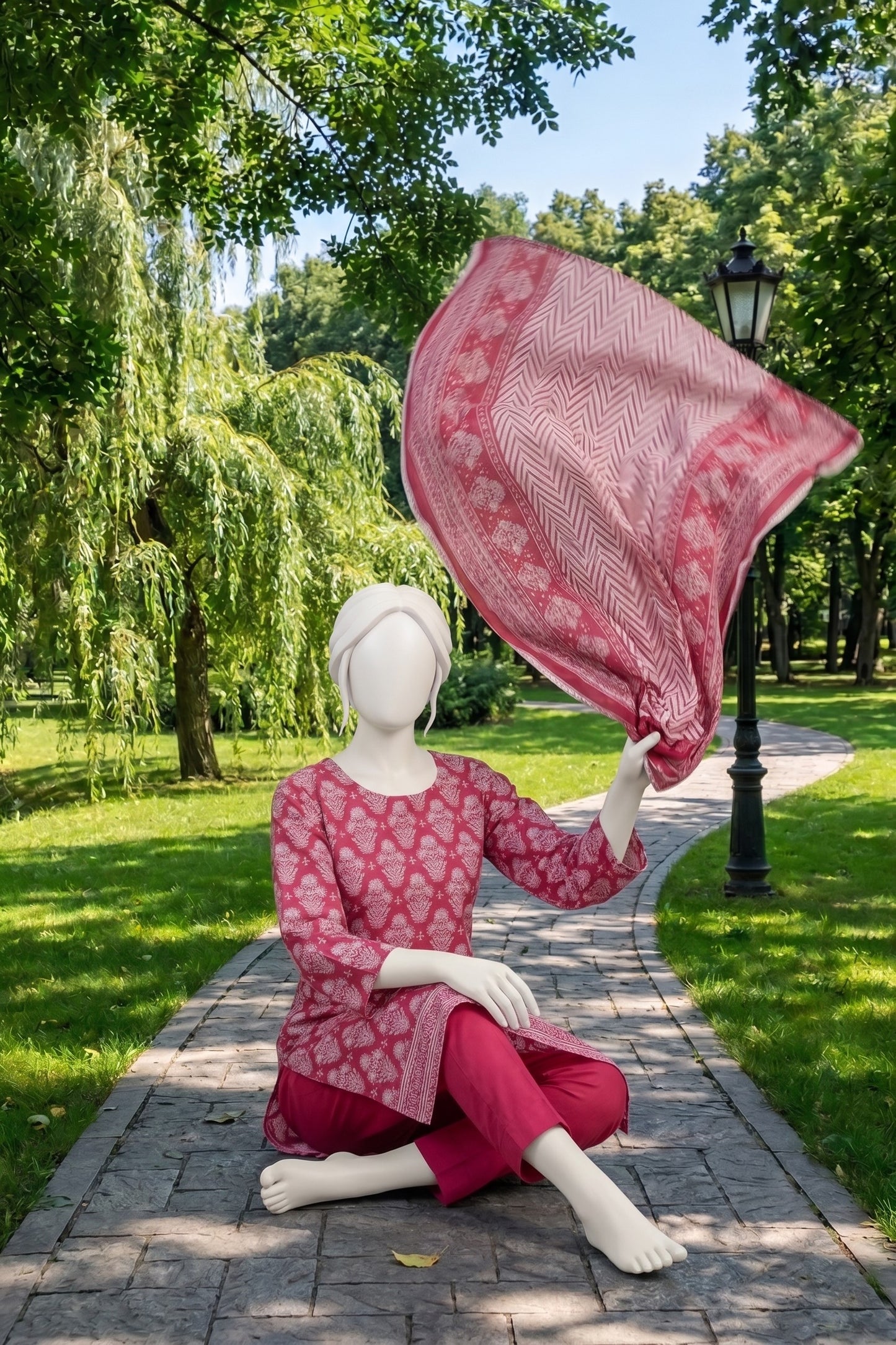 Printed Lawn Unstitched - 12380108