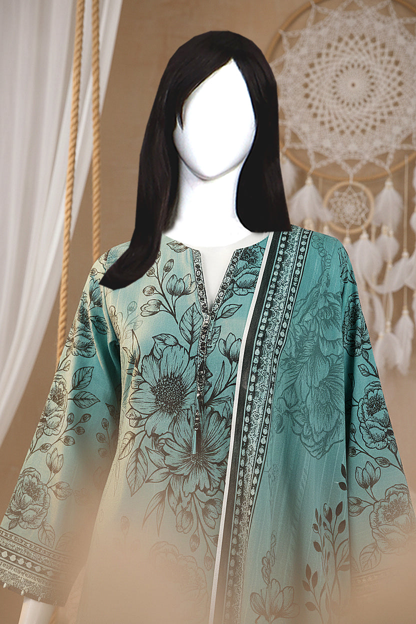 Printed Lawn Unstitched 3 Piece - 12180101