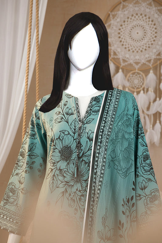 Printed Lawn Unstitched 3 Piece - 12180101