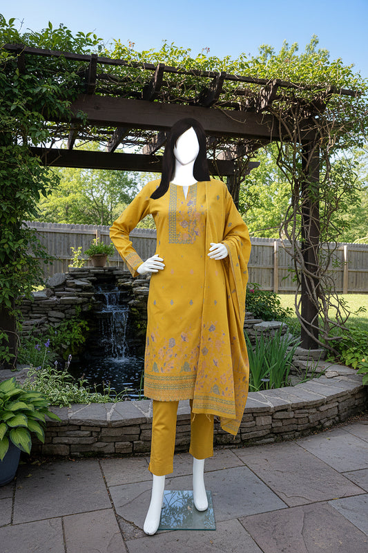 Printed Lawn Unstitched 3 Piece - 11180104