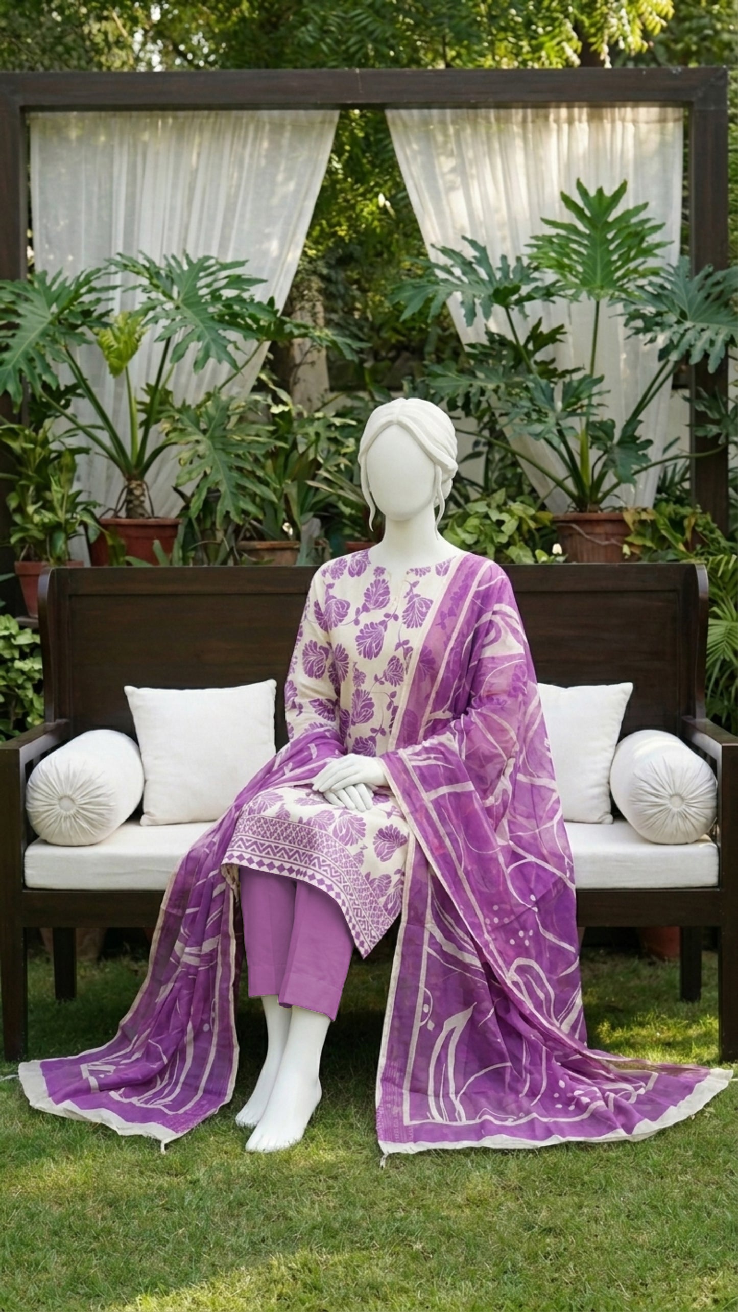 Printed Lawn Unstitched 3 Piece - 12520208