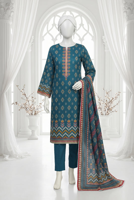 Printed Lawn Unstitched 3 Piece - 12510409
