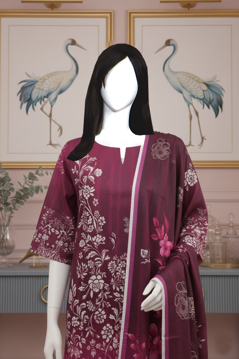 Printed Lawn Unstitched 3 Piece - 11330207