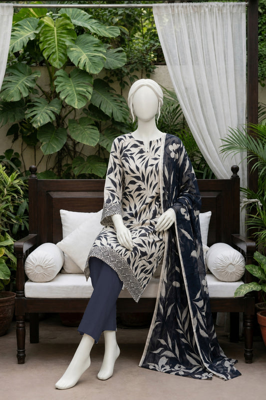 Printed Lawn Unstitched 3 Piece - 12520207