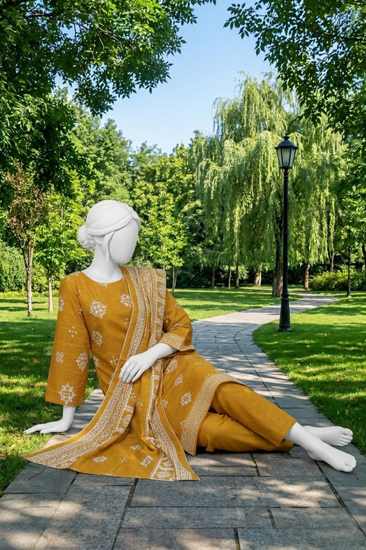 Printed Lawn Unstitched - 12380105