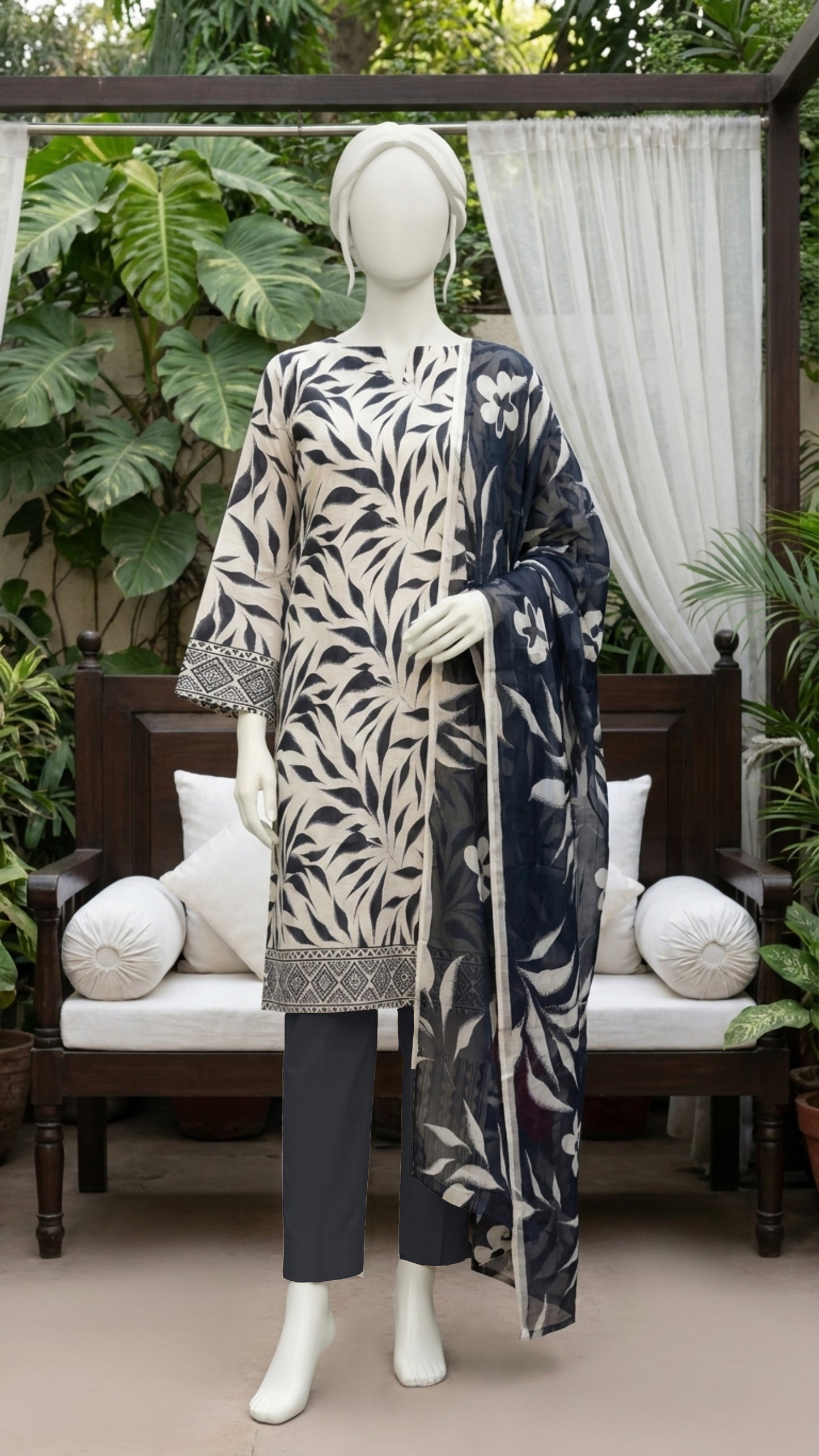 Printed Lawn Unstitched 3 Piece - 12520207