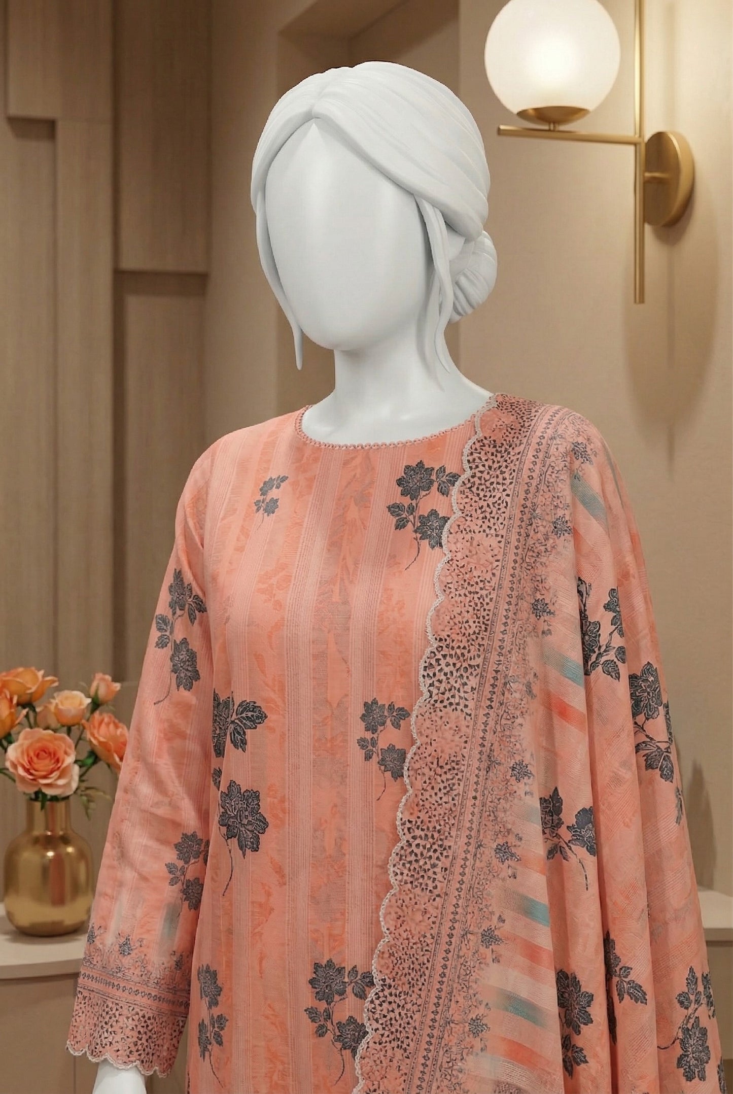 Printed Lawn Unstitched 3 Piece - 12480708