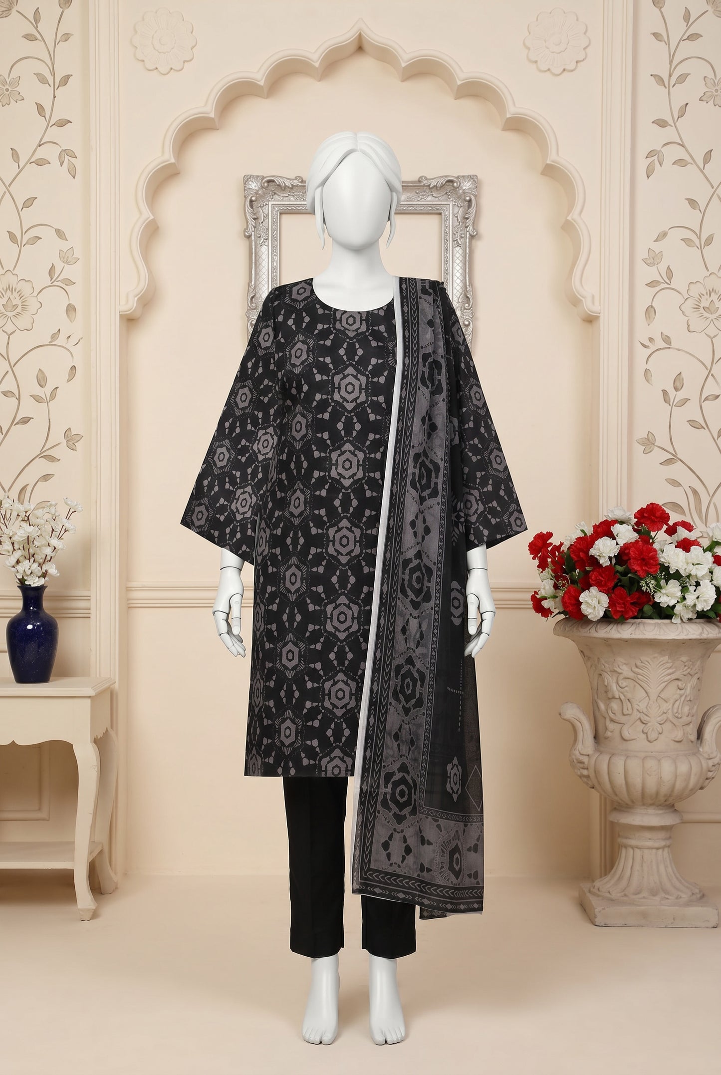 Printed Lawn Unstitched 3 Piece - 12500307