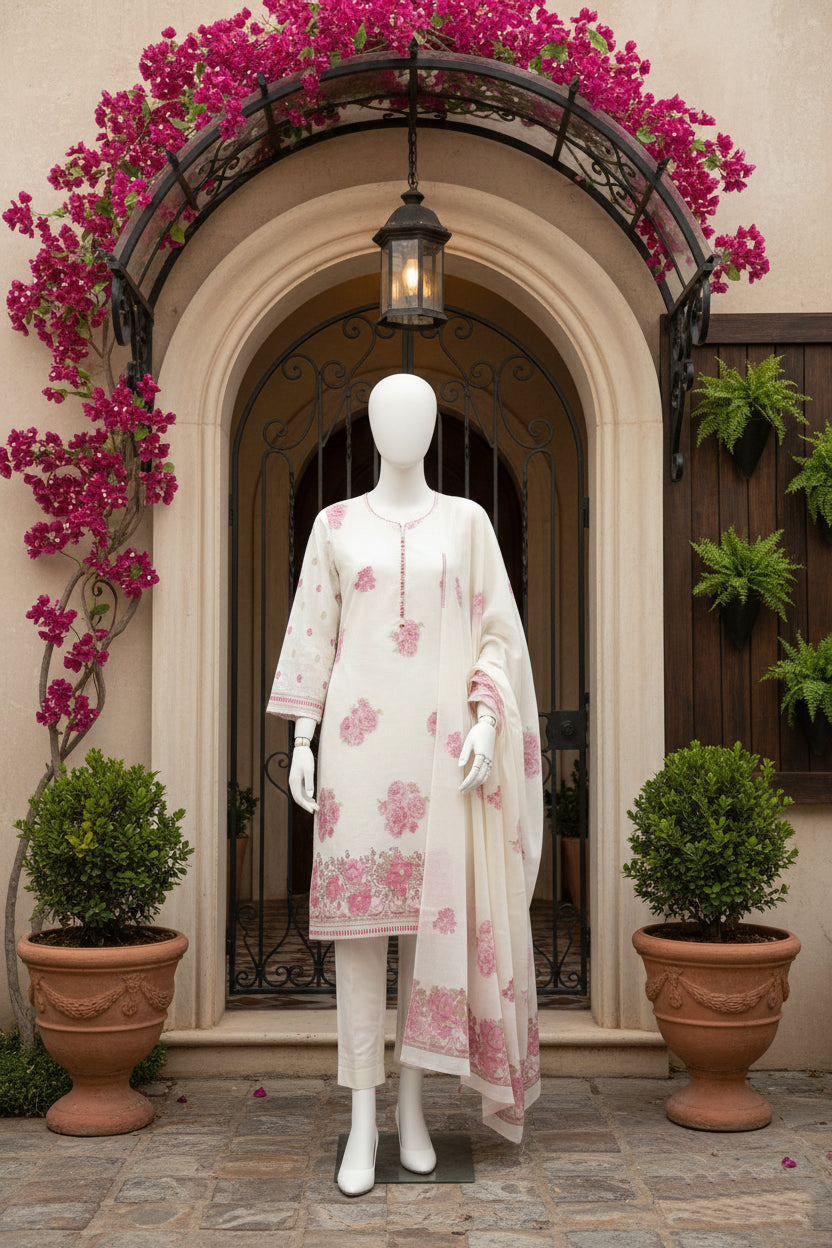 Printed Lawn Unstitched 3 Piece - 11321103