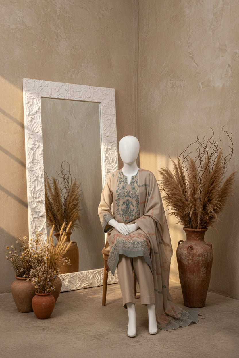 Printed Lawn Unstitched 3 piece - 11340104