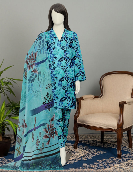 Printed Lawn Unstitched 3 Piece -11740110