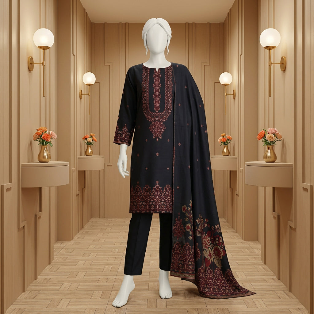 Printed Lawn Unstitched 3 Piece - 11450604