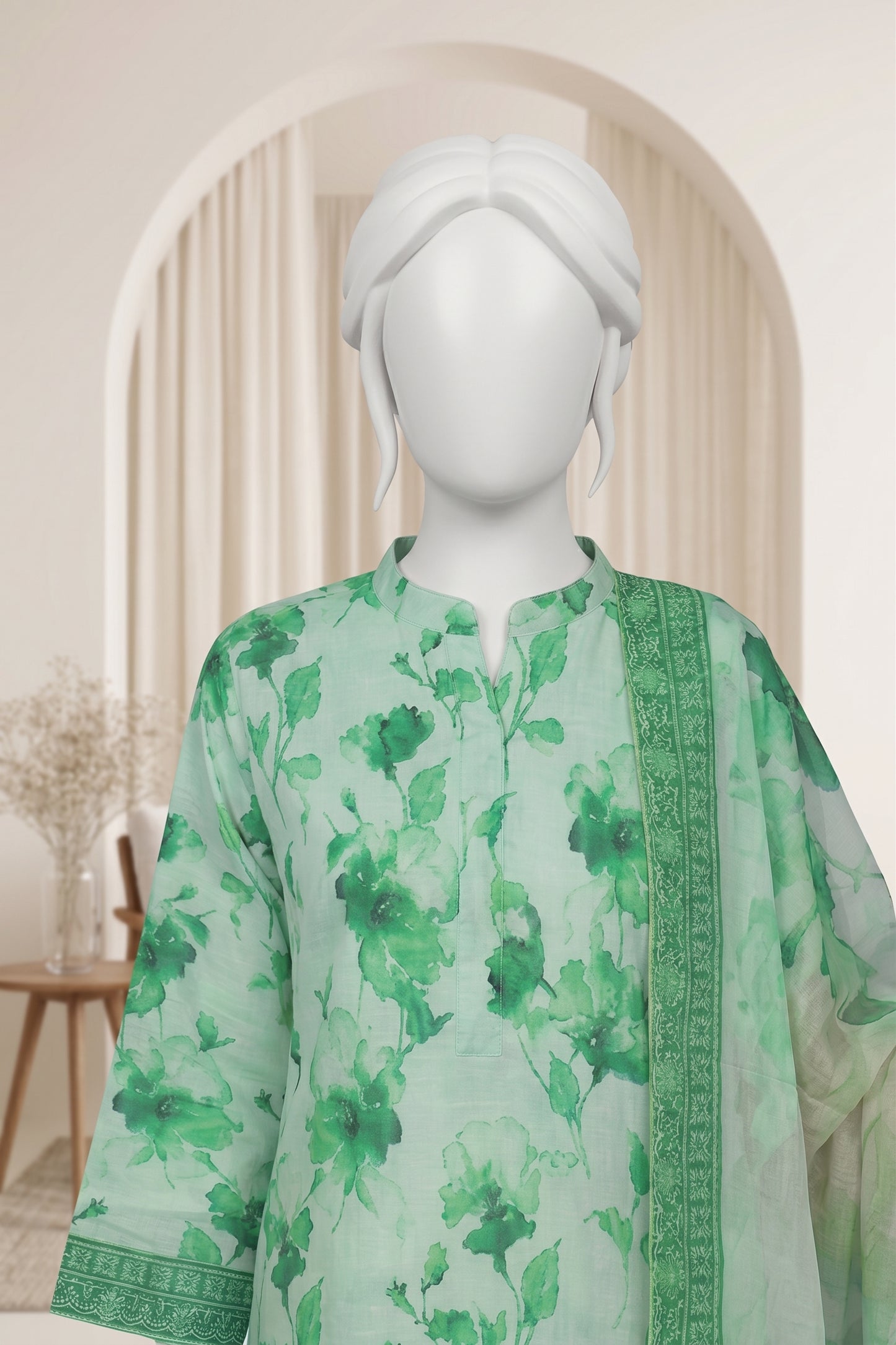 Printed Lawn Unstitched 3 Piece - 12410106