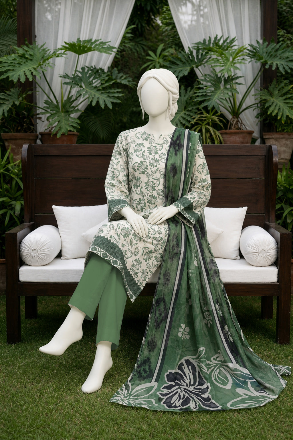 Printed Lawn Unstitched 3 Piece - 12520206