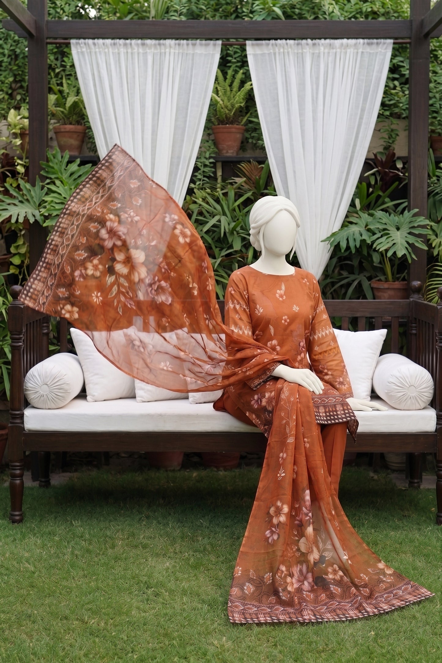 Printed Lawn Unstitched 3 Piece - 12530907
