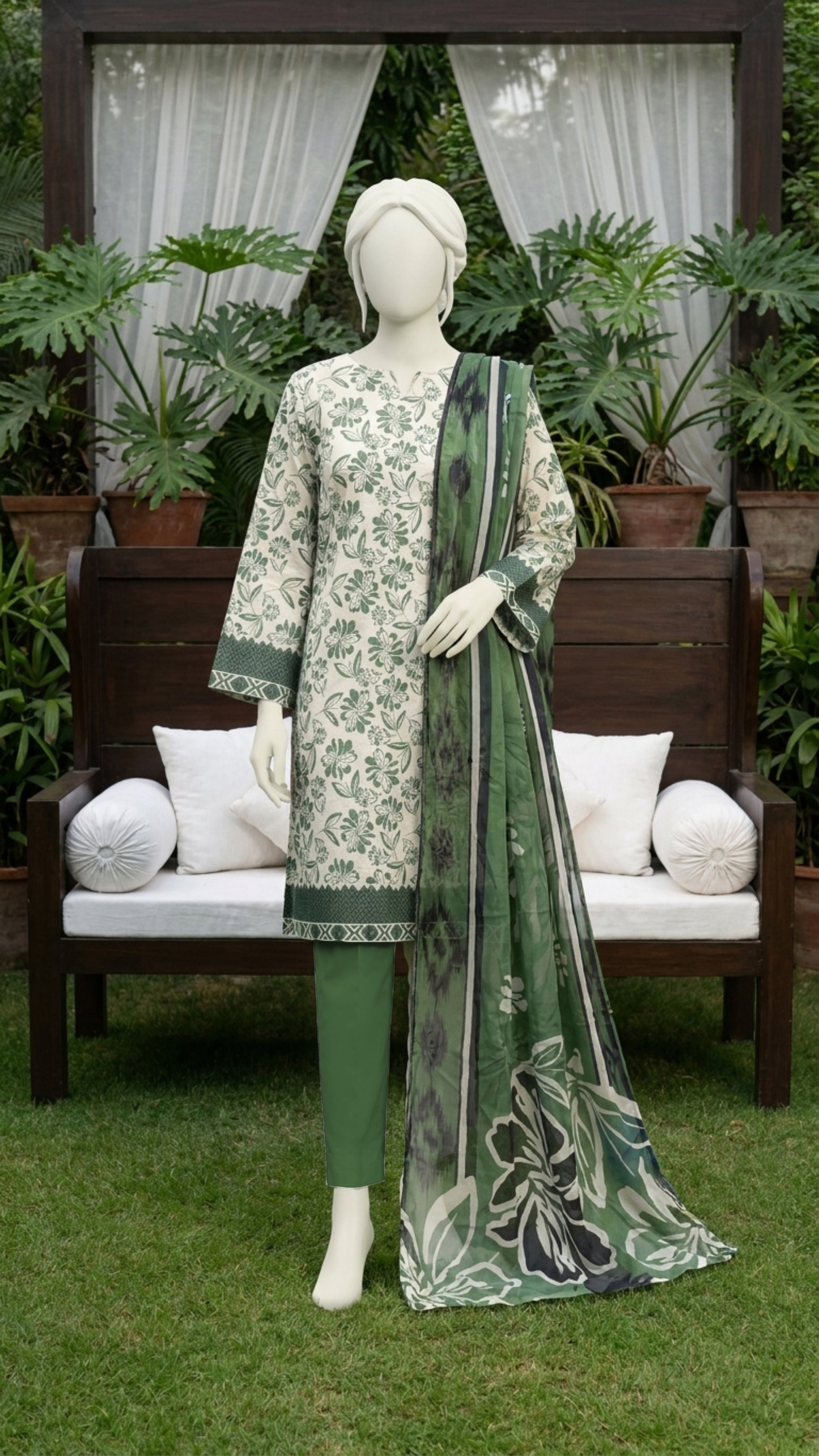 Printed Lawn Unstitched 3 Piece - 12520206