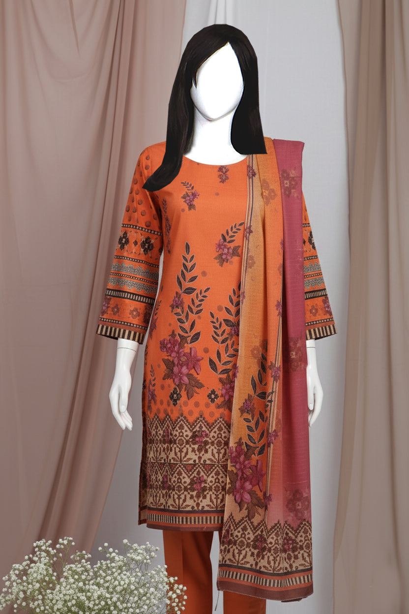 Printed Lawn Unstitched 3 Piece - 11130109