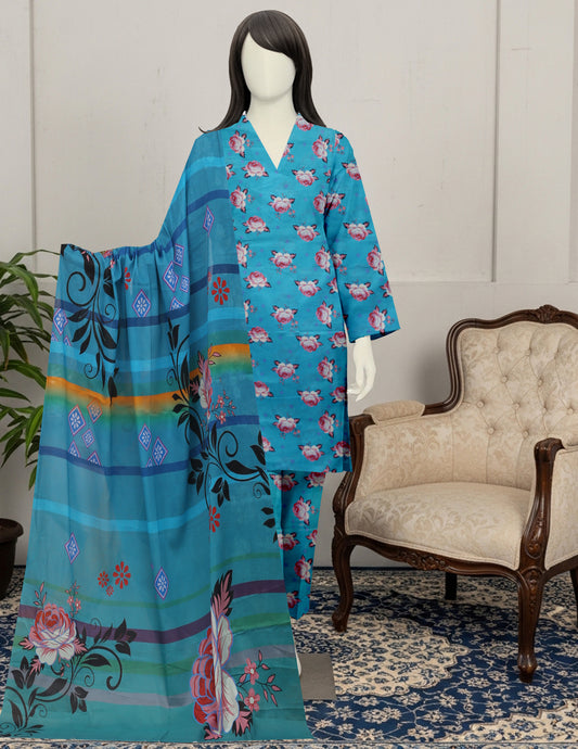 Printed Lawn Unstitched 3 Piece -11740106