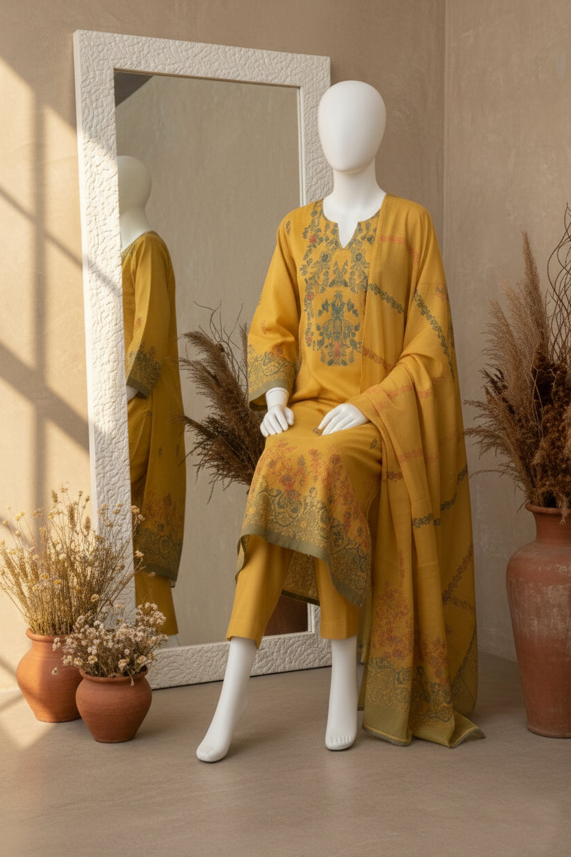 Printed Lawn Unstitched 3 piece - 11340102