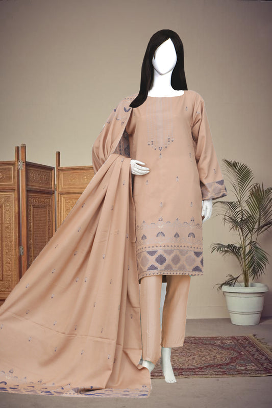 Jayqard karandi Unstitched 3 Piece - 12080501