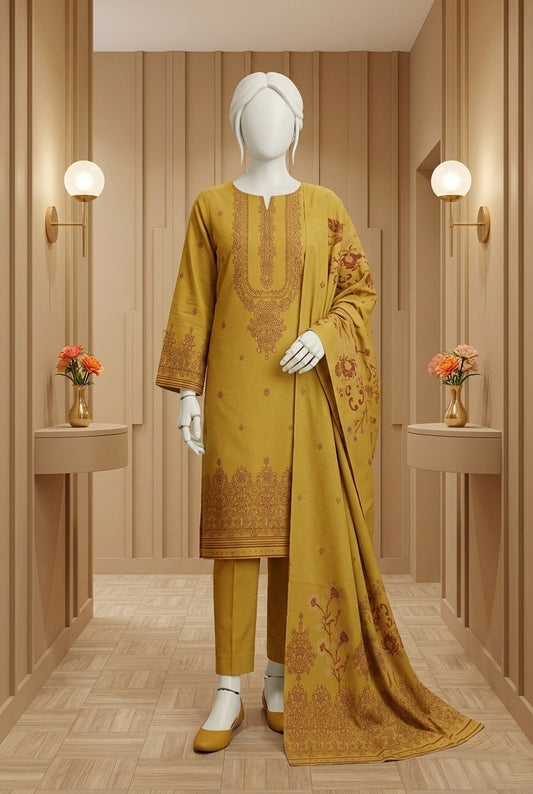 Printed Lawn Unstitched 3 Piece - 11450602