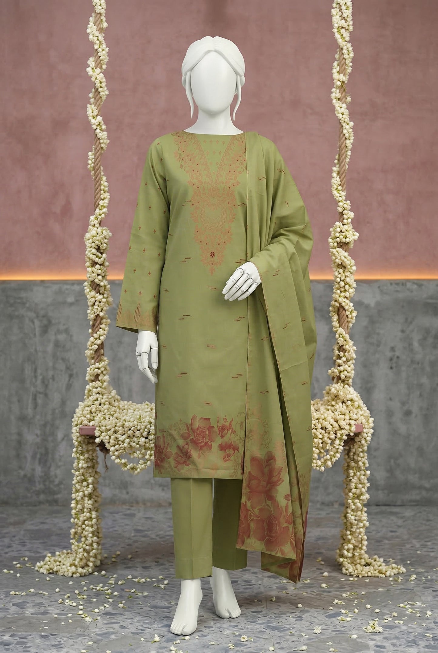 Printed Lawn Unstitched 3 Piece - 11521005