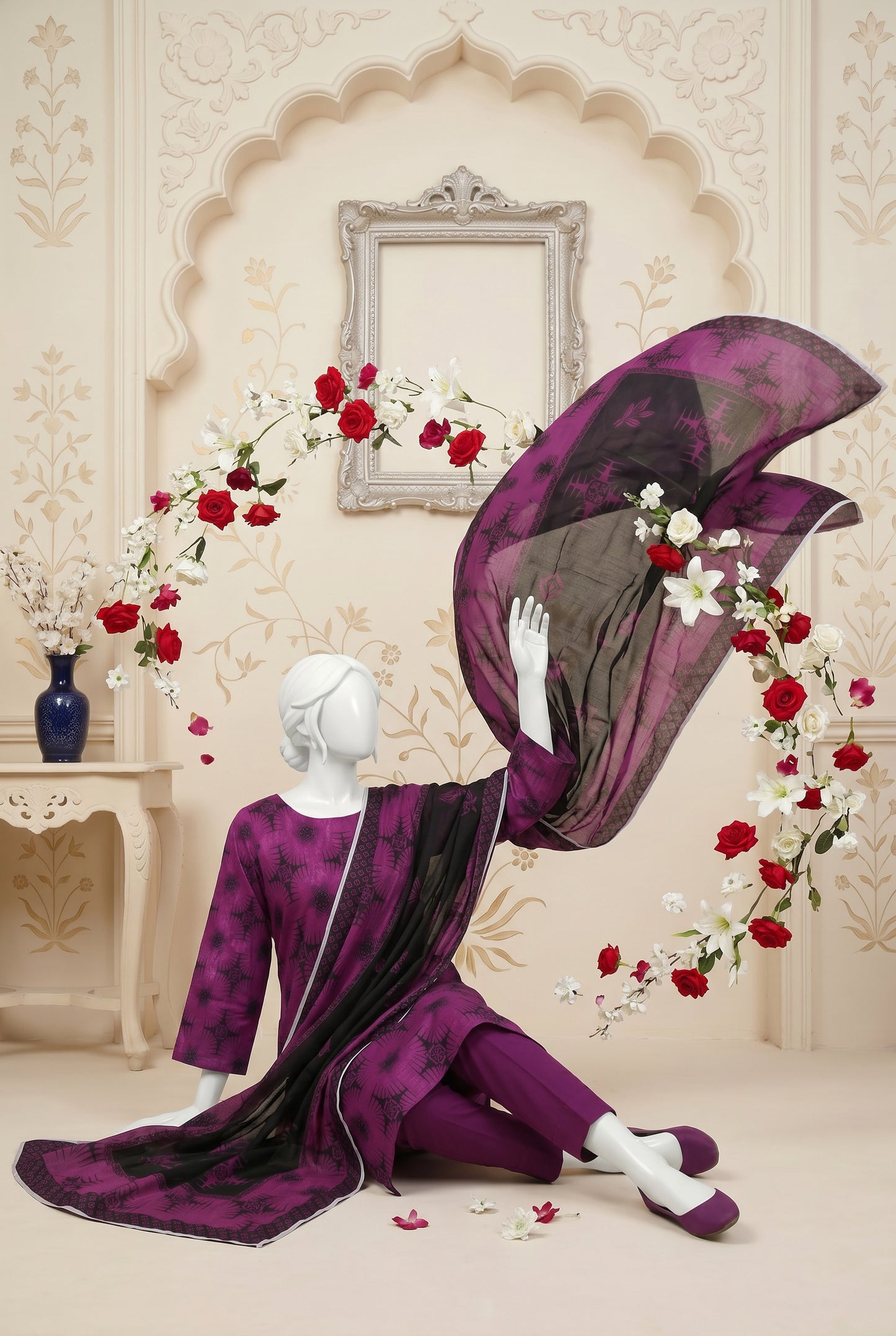 Printed Lawn Unstitched 3 Piece - 12500304
